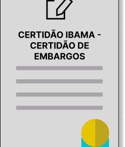 Certidão IBAMA - Certidão de Embargos