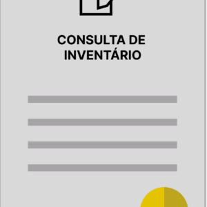 CONSULTA DE INVENTÁRIO