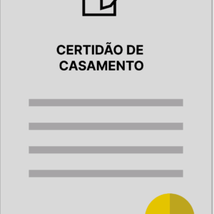 CERTIDÃO DE CASAMENTO