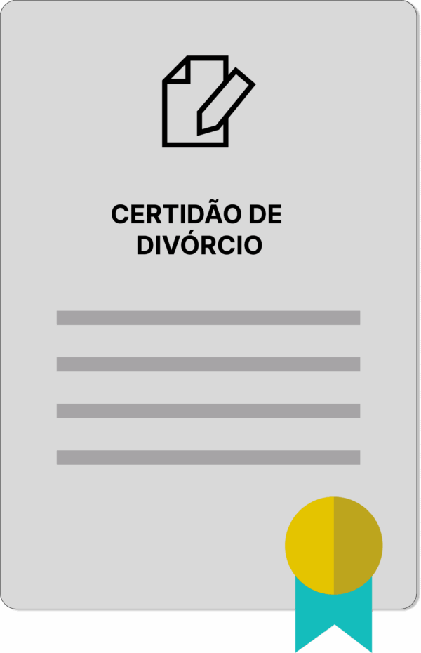 CERTIDÃO DE DIVÓRCIO - Imagem 1
