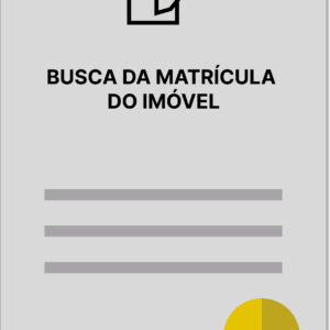 BUSCA DA MATRÍCULA DO IMÓVEL