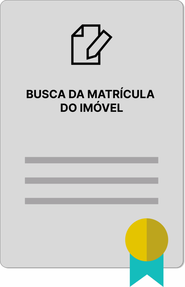BUSCA DA MATRÍCULA DO IMÓVEL - Imagem 1