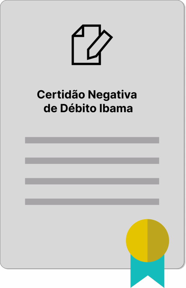CERTIDÃO NEGATIVA DE DÉBITO IBAMA - Imagem 1