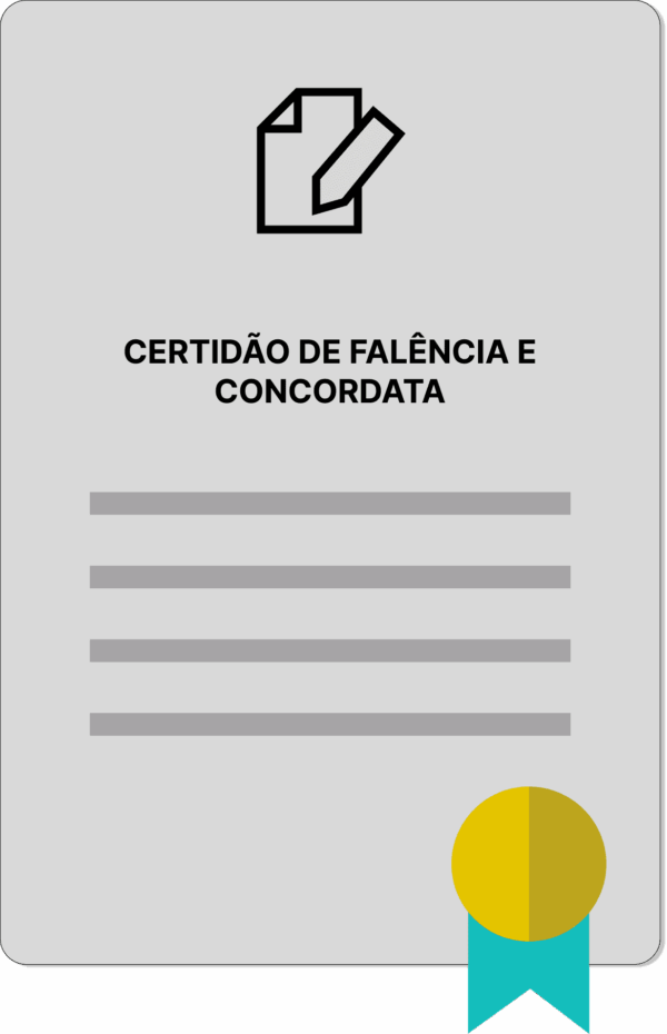 Certidão de Falência e Concordata - Imagem 1