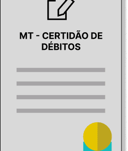 MT - Certidão de Débitos