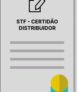 STF - Certidão Distribuidor